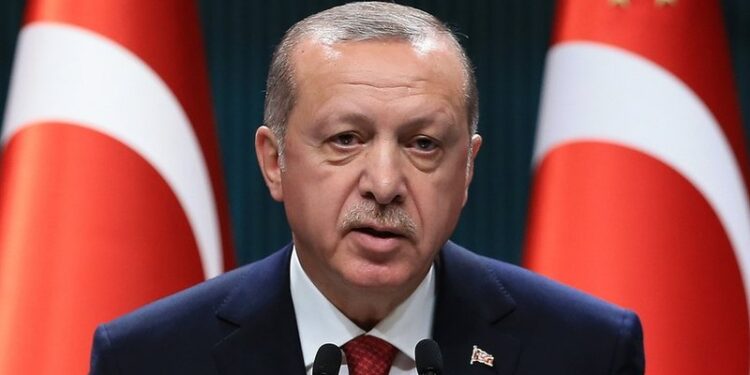 President of Turkey Recep Tayyip Erdoğan