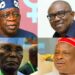 Bola Ahmed Tinubu, Peter Obi, Atiku Abubakar, Rabiu Musa Kwankwaso