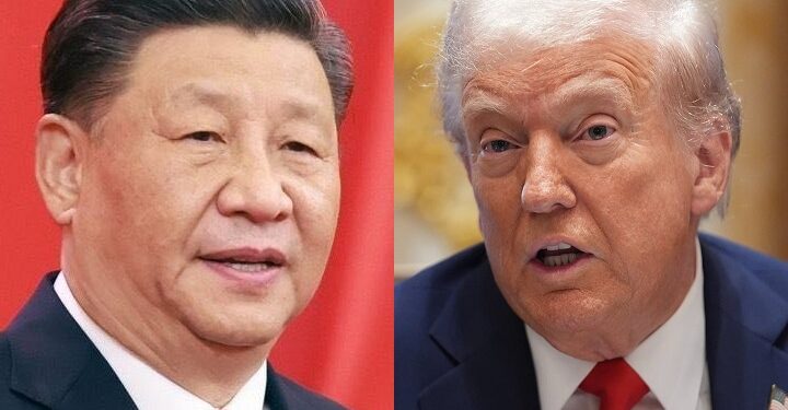 Chinese President Xi Jinping versus United President Donald Trump