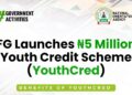 YouthCred: FG Launches ₦5m Youths Credit Scheme