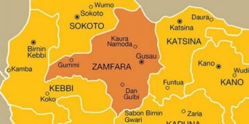 Map of Zamfara State