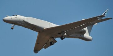 The remodelled Gulfstream 5 used for information reconnaissance