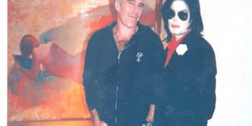 Jeffery Epstein with Michael Jackson