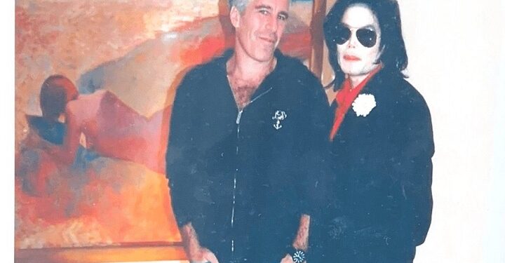 Jeffery Epstein with Michael Jackson
