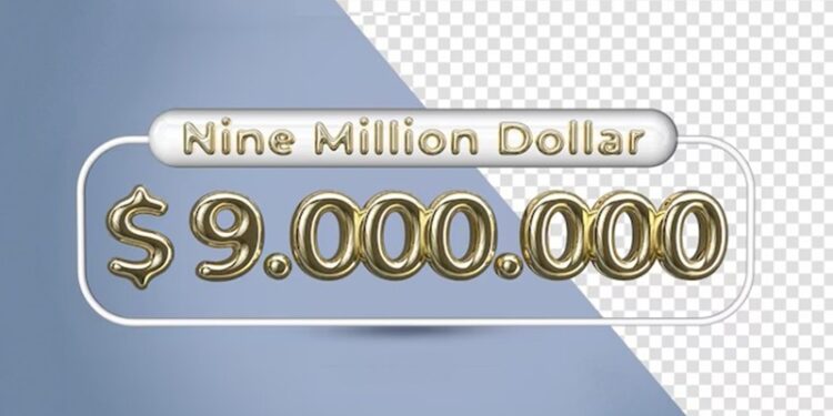 9 million dollars