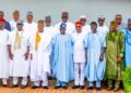 APC Governors pose for picture with President Bola Ahmed Tinubu