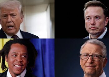 Donald Trump, Shawn Carter—Jay-Z, Elon Musk, Bill Gates appeared in Jeffery Epstein files