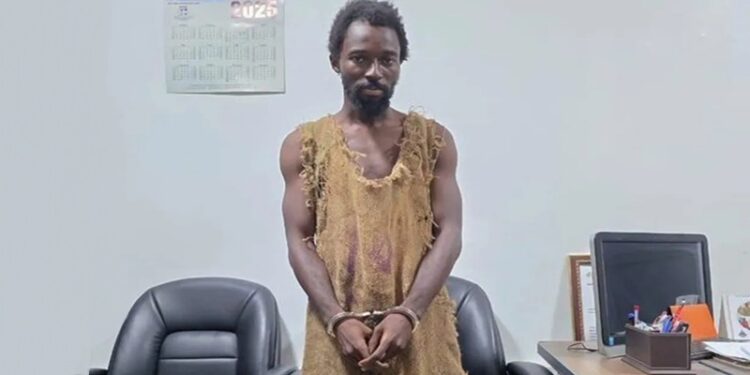 Ghanaian prophet, Evans Eshun, aka Ebo Noah