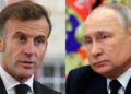 France's Emmanuel Macron versus Russia's Vladimir Putin