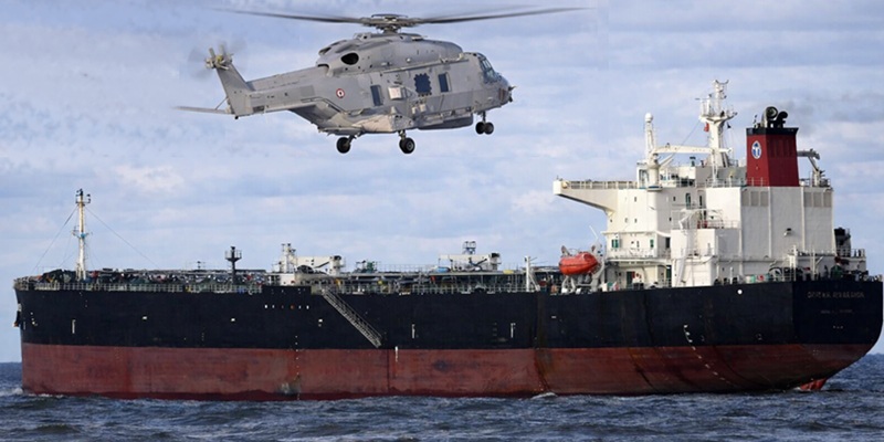 French Navy seizes Russian oil tanker