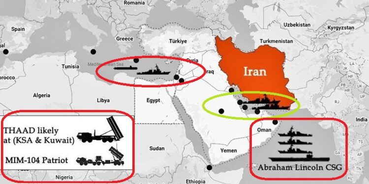 U.S. military in Iran