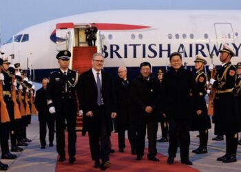 UK Prime Minister Keir Starmer in China