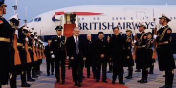 UK Prime Minister Keir Starmer in China