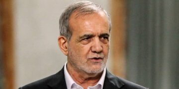 Iranian President Masoud Pezeshkian.
