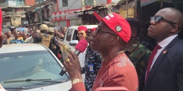 Governor Chukwuma Charles Soludo announced the closure of Onitsha Main Market for one week