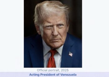 United States President Donald Trump declared himself “Acting President of Venezuela”