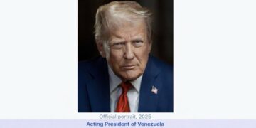 United States President Donald Trump declared himself “Acting President of Venezuela”