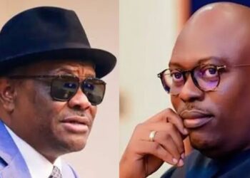 Past and Present Governors of Rivers State, Nyesom Wike and Sim Fubara