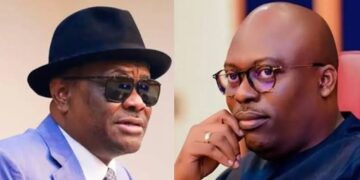 Past and Present Governors of Rivers State, Nyesom Wike and Sim Fubara