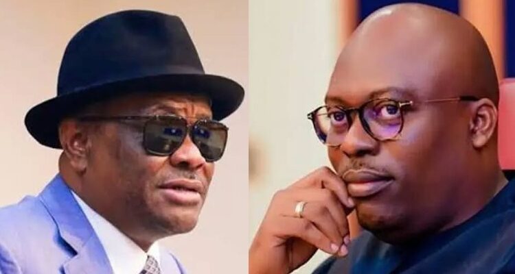 Past and Present Governors of Rivers State, Nyesom Wike and Sim Fubara