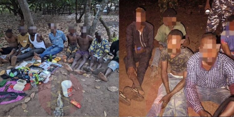 Troops of 4 Brigade Raid Kidnappers’ Hideout, Arrest Suspects in Edo North