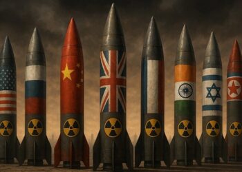 Countries with nuclear warheads
