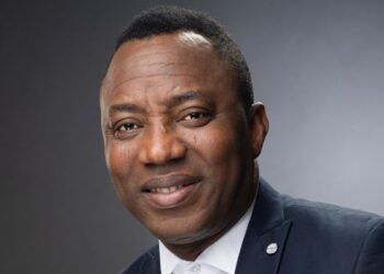 Human-rights activist and presidential candidate, Omoyele Sowore