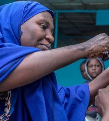 Polio vaccination in Nigeria