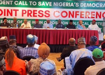 Save Nigeria's Democracy international joint press conference by Nigeria’s major opposition political