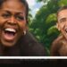 President Donald Trump portrays former President Barack Obama and former First Lady Michelle Obama as apes