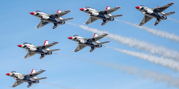 United States Air Force fighter jets