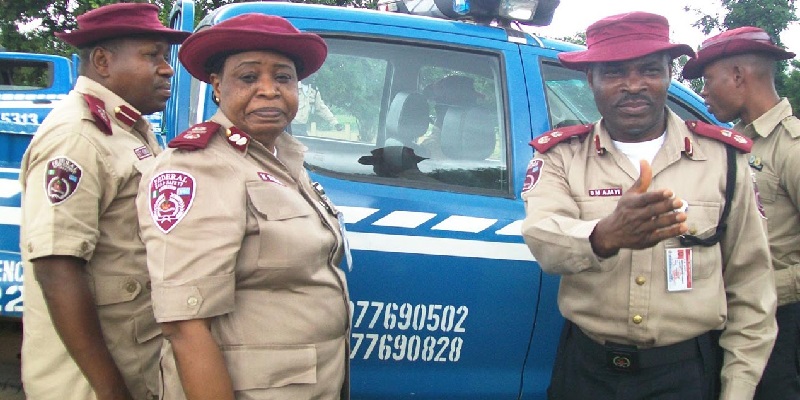 FRSC personnel on patrol