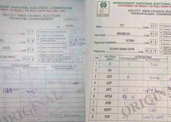 Mutilated INEC election results