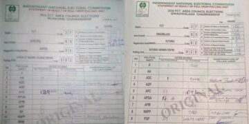 Mutilated INEC election results
