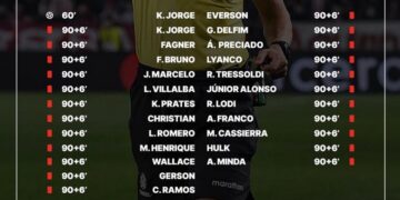 23 red cards in one match