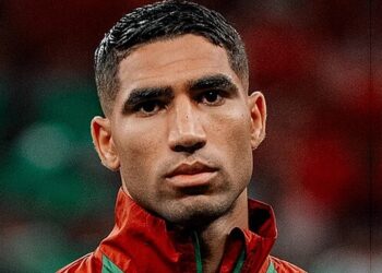 Morocco’s captain, Achraf Hakimi