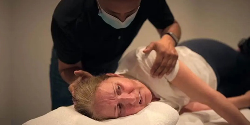 Céline Dion during her battle with Stiff Person Syndrome (SPS)