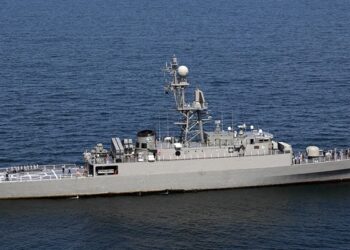 Iranian warship