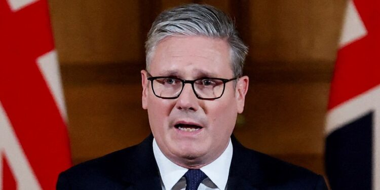 UK Prime Minister Keir Starmer