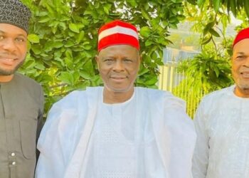 Rabiu Musa Kwankwaso and his Kwankwasiya friends