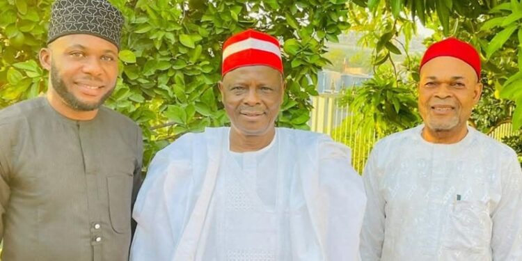 Rabiu Musa Kwankwaso and his Kwankwasiya friends