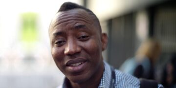 Human-rights activist and presidential candidate, Omoyele Sowore