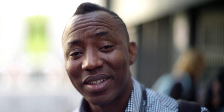 Human-rights activist and presidential candidate, Omoyele Sowore