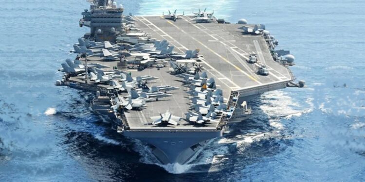 US Aircraft Carrier Abraham Lincoln