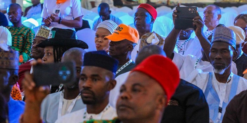 Party members at the 2nd National Executive Committee (NEC) meeting held in Abuja on Wednesday, March 25, 2026