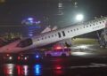 Air Canada Express accident at LaGuardia Airport in New York, USA