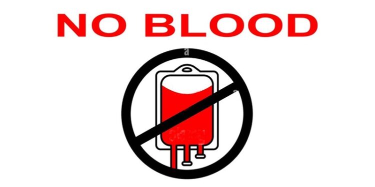 No Blood sign