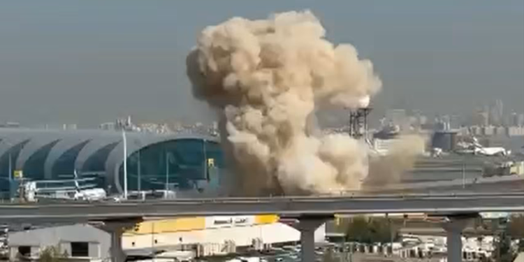 Dubai Airport drone strike