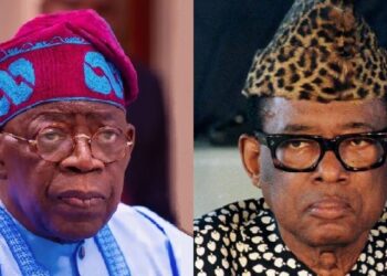 President Bola Ahmed Tinubu of Nigeria | Late President Mobutu Sese Seko, of Zaire