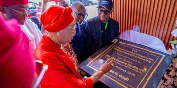 Nigeria's First Lady Senator Oluremi Tinubu commissions National Assembly Christian Chapel in Abuja